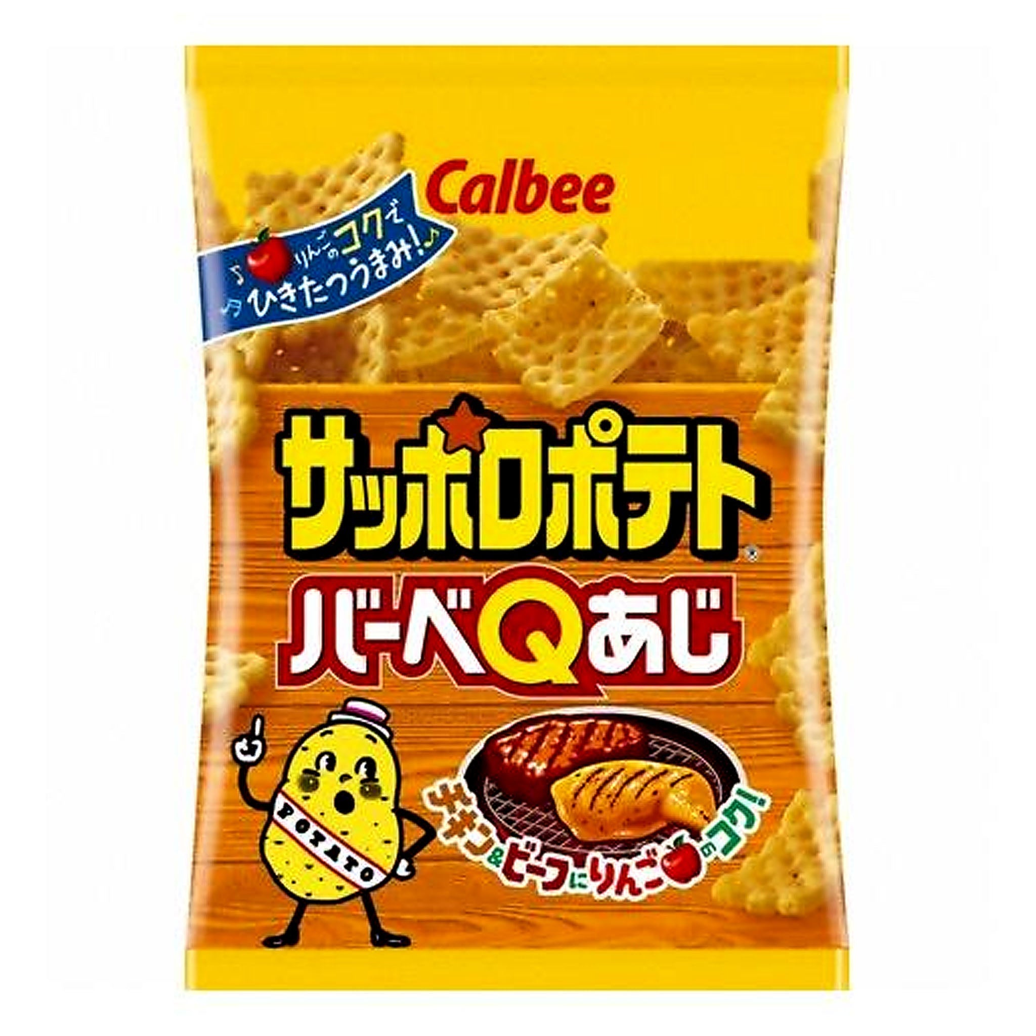 Calbee Sapporo Potato Barbecue Small Bag